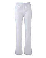 Pull On Bootcut Jeggings Length 34in