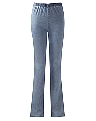 Pull On Bootcut Jeggings Length 28in