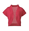 Knitted Short Sleeve Shrug Cardigan