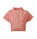Knitted Short Sleeve Shrug Cardigan
