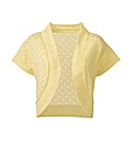 Knitted Short Sleeve Shrug Cardigan