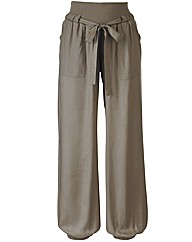 Harem Pants with Drawstring Waist