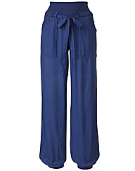Harem Pants with Drawstring Waist