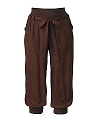 Cropped Harem Pants