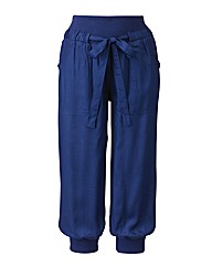 Cropped Harem Pants