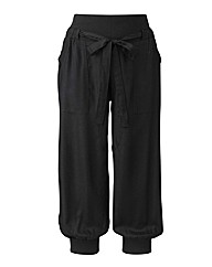 Cropped Harem Pants