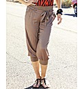 Cropped Harem Pants