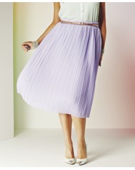Pleat Skirt Length 29in