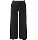 Wide Leg Jersey Trousers Length 29in