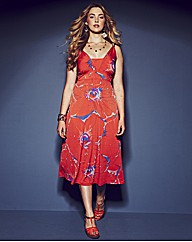 Anna Scholz Print Midi Dress