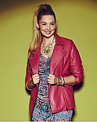 Anna Scholz PU Zip Jacket