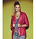 Anna Scholz PU Zip Jacket