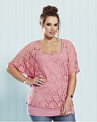 And Abigail 2 Piece Lace Top & Vest