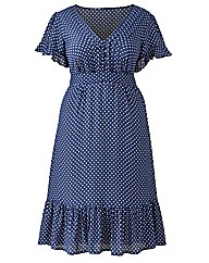 Jeffrey & Paula Spot Tea Dress