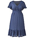 Jeffrey & Paula Spot Tea Dress