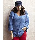 Jeffrey & Paula Scoop Neck Jumper