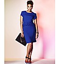 Grazia Fitted Peplum Dress