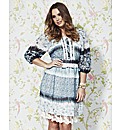 Frock and Frill Print Dress