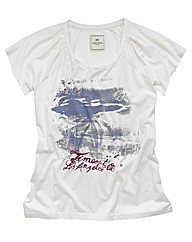 Timeout Printed T-Shirt Top