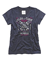 Time Out Print T-Shirt Top
