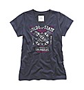 Time Out Print T-Shirt Top