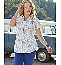 Time Out Floral Print Shirt