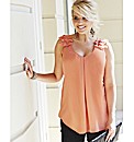 Changes Boutique Ruffle Top