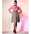 Grazia Colour Block V Neck Dress