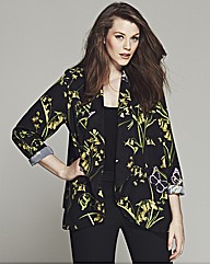 Bespoke Brooke Floral Belted Soft Jacket