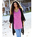 Angel Ribbons Pointelle Lacy Cardigan