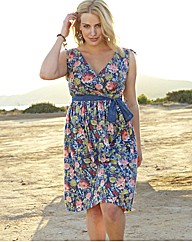 Spirit and Sands Mock Wrap Dress