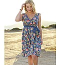 Spirit and Sands Mock Wrap Dress