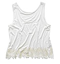 Angel Ribbons Bead Trim Vest Top