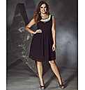 Rise Grace Bead Neck Dress