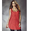 Rise Melanie Beaded Sleeveless Blouse
