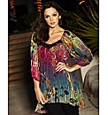 Sequin & Pearls Bead Neck Blouse