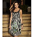 Sequin & Pearls Bead Neck Dress