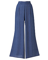 Jeffrey & Paula Spot Palazzo Trousers