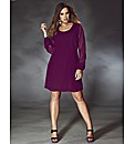 Rise Selena Ruffle Trim Tunic Dress