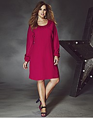 Rise Selena Ruffle Trim Tunic Dress