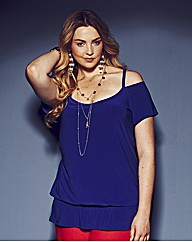 Anna Scholz Cutaway Sleeve Top
