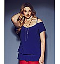 Anna Scholz Cutaway Sleeve Top