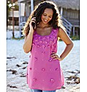 Angel Ribbons Dalia Flower Trim Vest
