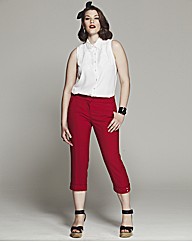 Bespoke Belle Sleeveless Applique Blouse