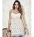 Frock & Frill Lace Trim Strappy Top