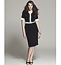 Bespoke Margot Contrast Pencil Dress