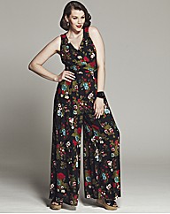 Bespoke Jane Floral Print Jumpsuit