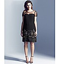 Project D Liberty Sheer Yoke Shift Dress