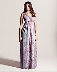 Project D Queens Print Maxi Dress