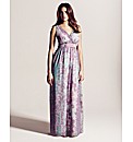 Project D Queens Print Maxi Dress | Simply Be from simplybe.co.uk